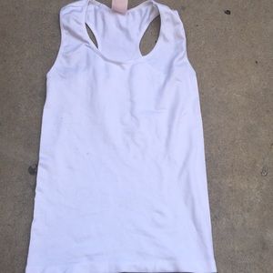 White tank top